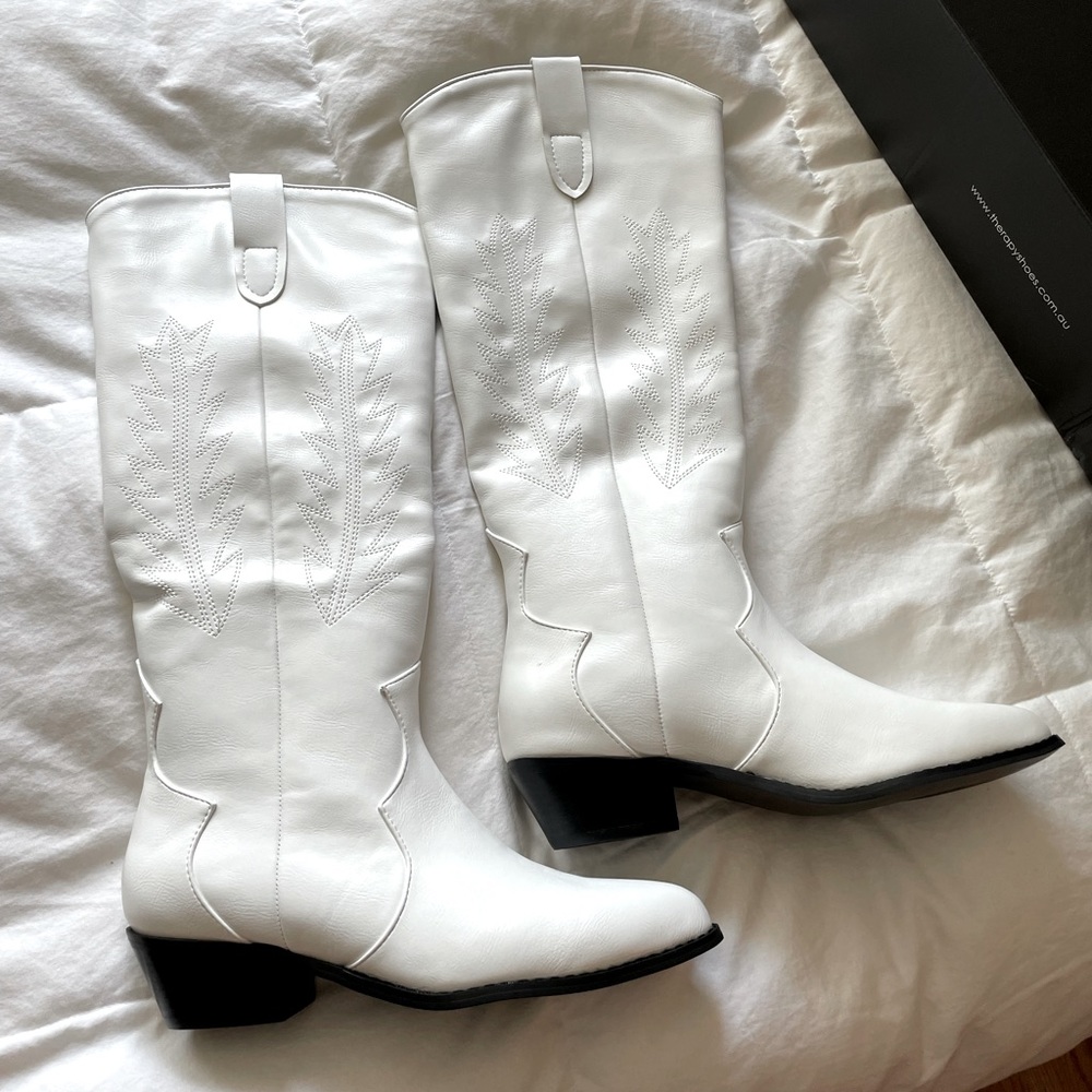 White Cowgirl Boots